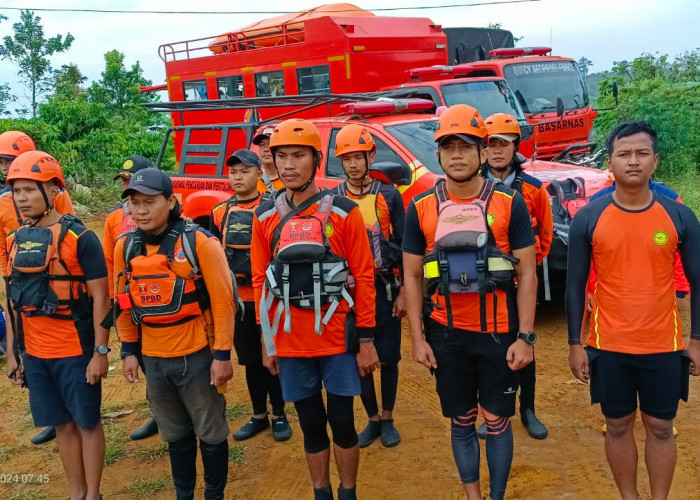 Petugas Gabungan Belum Temukan Korban Hanyut di Suoh Lampung Barat