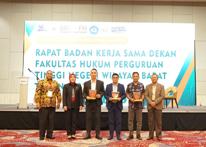Unila Sukses Gelar Seminar dan Rapat Kerja Sama Dekan Fakultas Hukum PTN Wilayah Barat