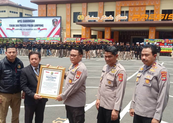 Musnahkan Ratusan Senpira, Polda Lampung dapat Penghargaan dari Lemkapi