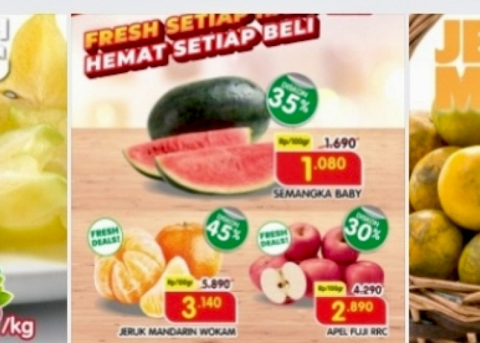 Sehat Fresh Setiap Hari Dengan Promo Superindo, Ada Buah Segar Kaya Kandungan Vitamin C