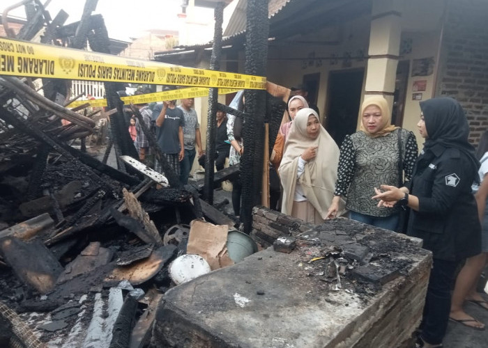 Kebakaran di Bandar Lampung: Gerindra Kota Salurkan Bantuan