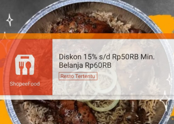 Diskon Sampai Rp50 Ribu yang Tidak Boleh Dilewatkan Dalam Promo ShopeeFood, Klaim Vouchernya!
