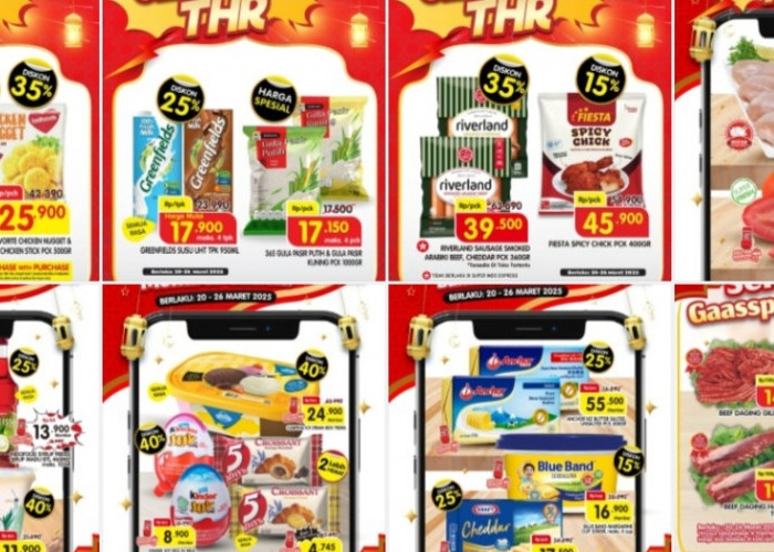 Gebrakan THR Superindo Sampai 26 Maret 2025, Diskon Beras Hingga Daging Sapi 