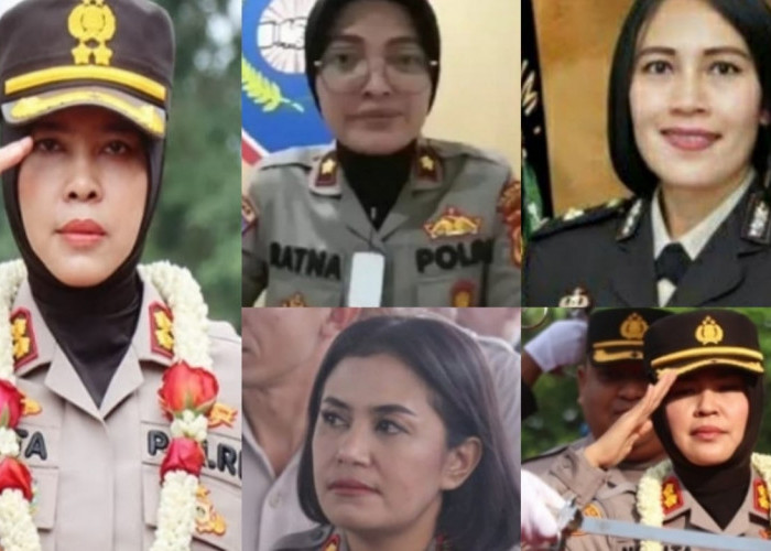 Lima Polwan Cantik yang Masuk Mutasi Polri dan Promosi Jabatan Jadi Kapolres Tahun 2025