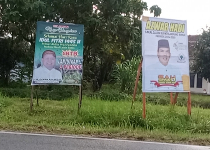 Dawam Tebar Baliho Sekali Blangkon Tetap Blangkon, Ini Kata Warga Lampung Timur