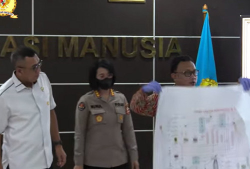Lipatan Kertas saat Konferensi Pers Kasus Brigadir J, Ini Penjelasan Komnas HAM 