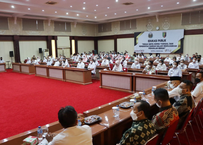KY Gelar Edukasi Publik di Pemprov Lampung
