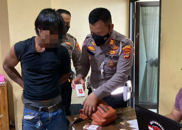 Kedapatan Bawa Sabu, Pria Asal Sukabumi Ini Digulung Polisi