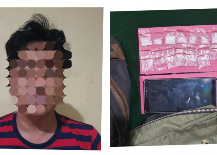 Simpan 7 Paket Sabu Siap Edar di Kursi Tamu Rumahnya, Warga Panjang ini Dibekuk Polisi