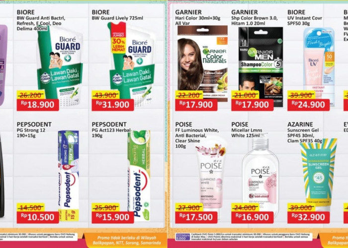 Promo Personal Care Alfamart, Penawaran Produk Favorit di Akhir Pekan Dijamin Lebih Hemat, Ini Katalognya