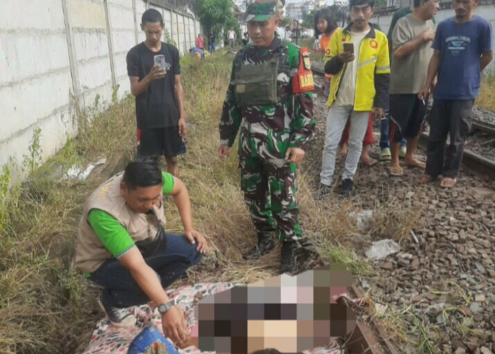 Ini Identitas Pria Yang Tewas Tertemper Kereta Api