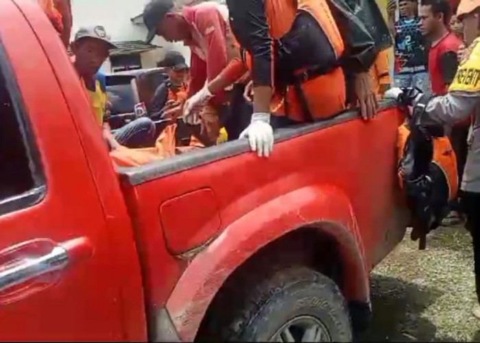 4 Hari Hanyut di Sungau Way Semangka, Korban Ditemukan Meninggal Dunia