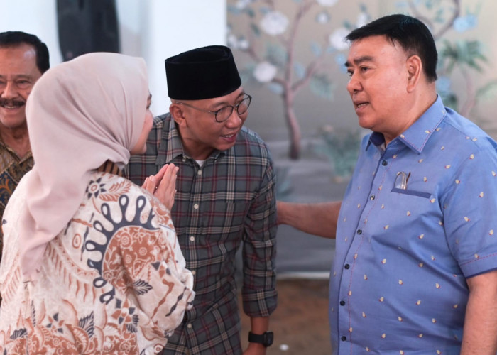 Silaturahmi Rahmat Mirzani Djausal - Sjachroedin ZP, Sambung Warisan Kepemimpinan untuk Lampung 