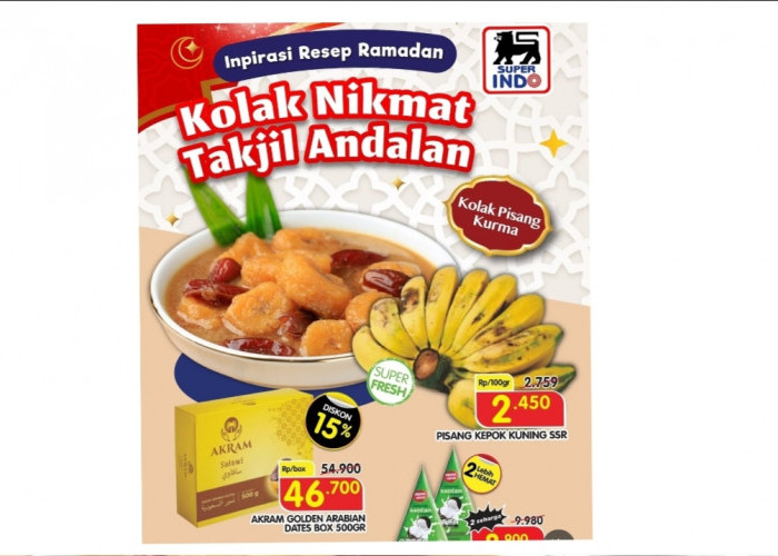 Kejar Promo Superindo, Buka Puasa Praktis Dengan Kurma 