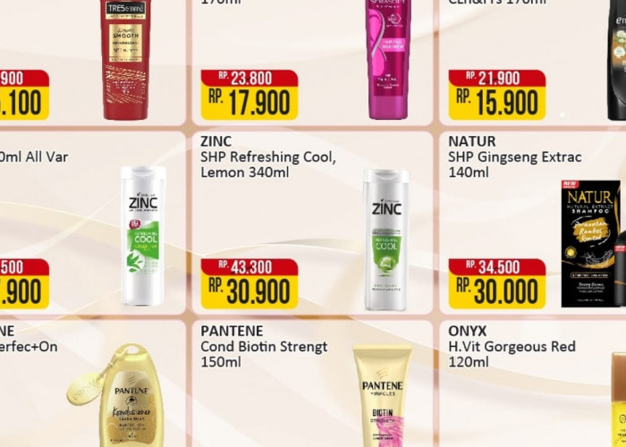 Rawat Kesehatan Rambut Dengan Belanja Murah Produk Shampoo Berkualitas di Alfamart, Cek Katalognya