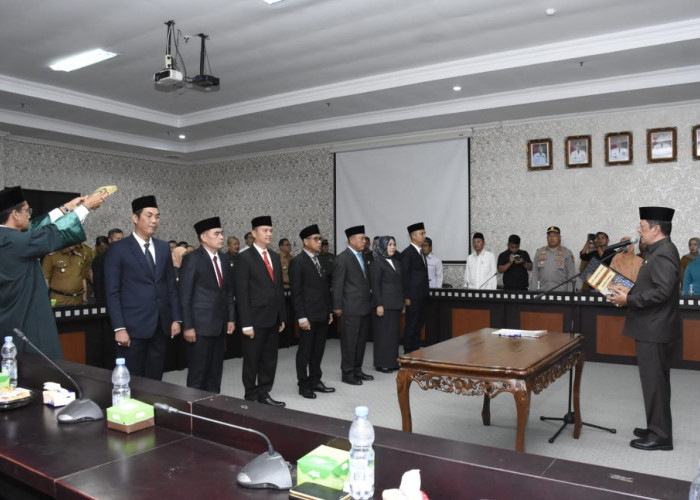 Lantik Tujuh Pejabat, Dua di Antaranya 'Impor', M. Firsada: Saya Menunggu Kerja Keras Anda!