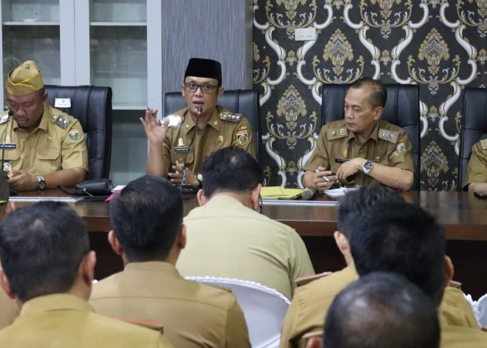 Pimpin Rakor Perdana Pasca Dilantik Jadi Bupati, Ardito: OPD Wajib Lakukan Analisis Program 
