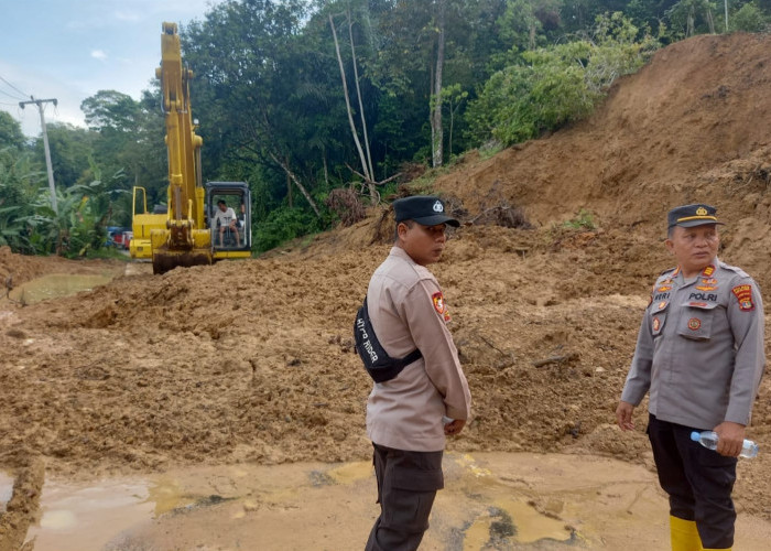 Longsor di Jalinbar, Lalu Lintas Lampung-Bengkulu Lumpuh Total 