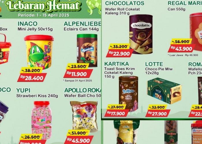 Promo Alfamart Edisi Lebaran Hemat, Dapatkan Produk Pilihan Supaya Kumpul Keluarga Lebih Bermakna