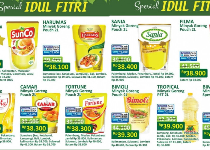 Promo Minyak Goreng Spesial THR Idul Fitri 2025 di Alfamart, Cek Katalognya