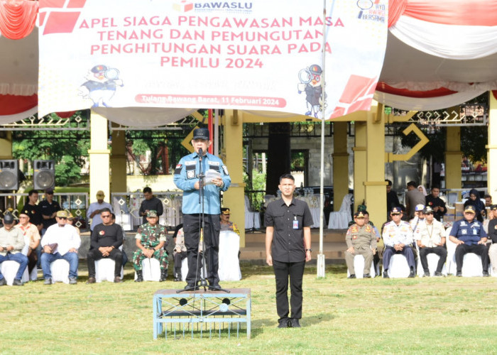 Pimpin Apel Siaga dan Pengawasan Masa Tenang Pemilu 2024, M. Firsada: Pemilu Bukan Ajang Untuk Konflik