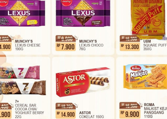 Promo 3.3 Alfamart Spesial Untuk Produk Biskuit, Buka Puasa Dijamin Lebih Asyik!