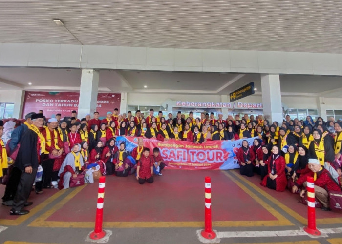 MasyaAllah, Asafi Tour Sukses Berangkatkan 360 Jamaah Program Umroh Spektakuler dalam Satu Pesawat yang Sama