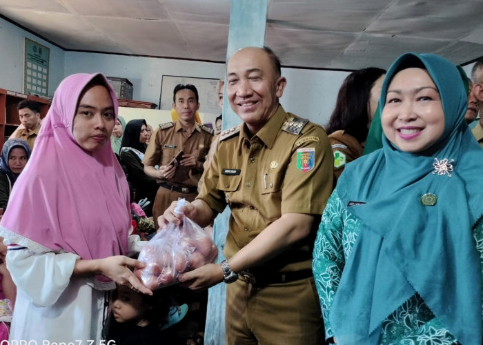 Buka Gerakan Intervensi Serentak Pencegahan Stunting, Pj Bupati Tanggamus Mulyadi Tekankan Hal Ini 