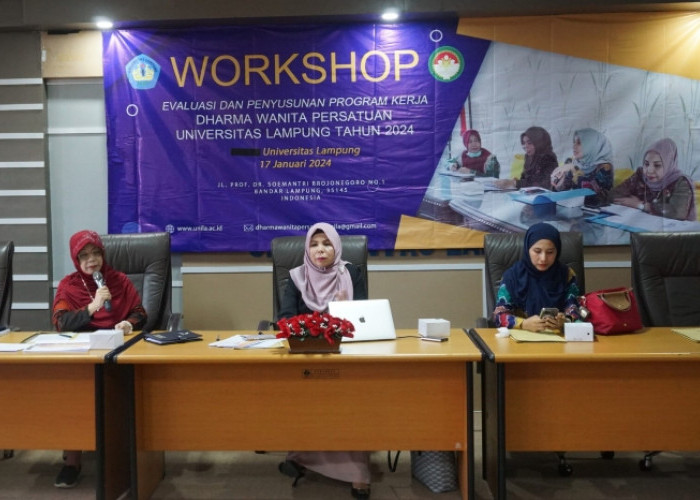 DWP Unila Gelar Workshop Evaluasi dan Penyusunan Progja 2024