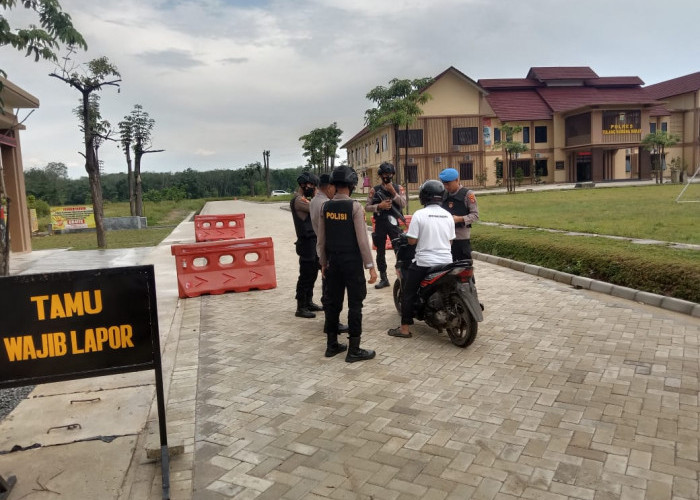 Polres Tubaba Laksanakan Pengetat Pengunjung Pasca Bom di Bandung