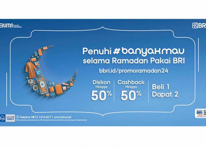 Promo Merchant BRI, Belanja Lebaran Lebih Hemat dan Mudah Lho! 