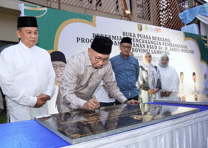 Resmikan Enam Fasilitas Tambahan, Gubernur Mirza Beri Perhatian Khusus Pada Pelayanan RSUDAM 