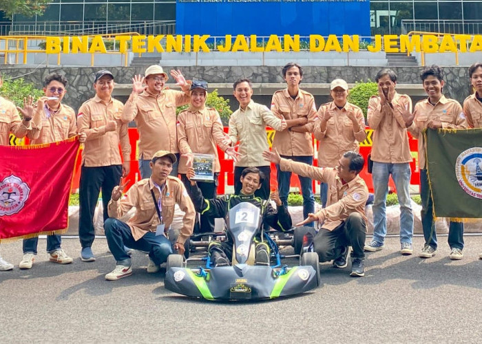 Mengaspal di Sirkuit EV PUPR, Tim Gokart Listrik Teknokrat Raih Hasil Membanggakan
