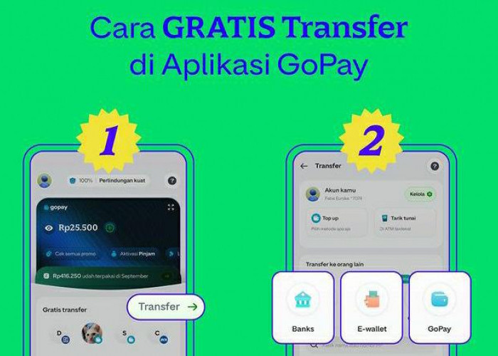 Dua Langkah Mudah Dapatkan Transfer Gratis Hingga Ratusan Kali di GoPay