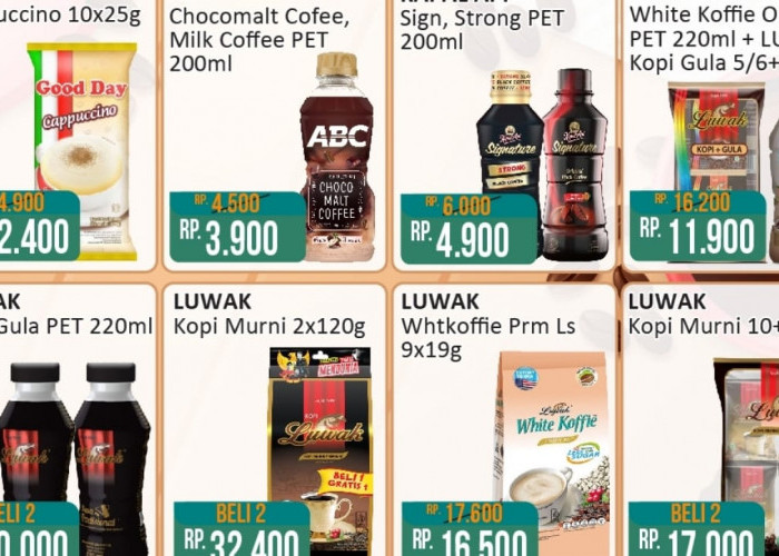 Cek Promo Kopi Favorit di Alfamart Dengan Harga dijamin Irit, Modal Begadang Sambil Malam Mingguan!