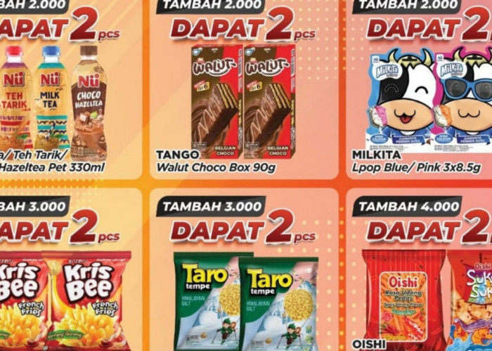 Belanja Murah di Alfamart Khusus Jumat Berkah, Tambah Sedikit Bisa Stok Banyak Camilan Favorit!