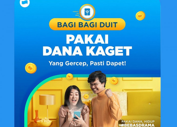 DAPATKAN Saldo DANA Gratis Rp 90 Ribu, Hanya dengan Klaim Link Kaget 7 Oktober 2023