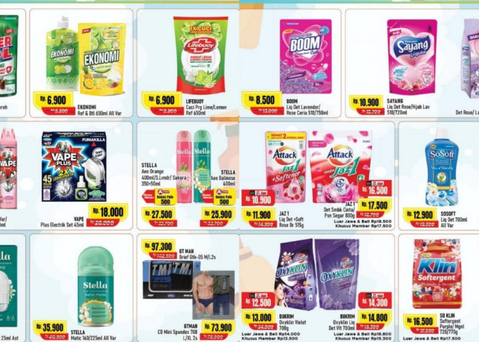 Promo Home Care Alfamart Khusus 7 Mei 2025, Ada Diskon Hingga 47 Persen, Cek Katalognya