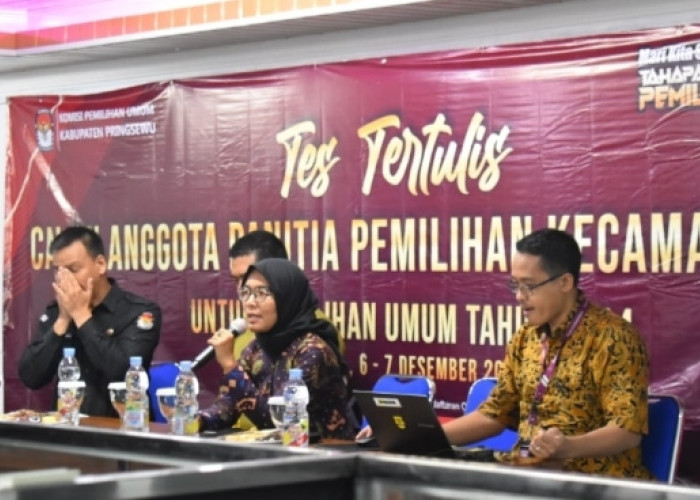 Jumlah Hasil Tes CAT PPK di Pringsewu
