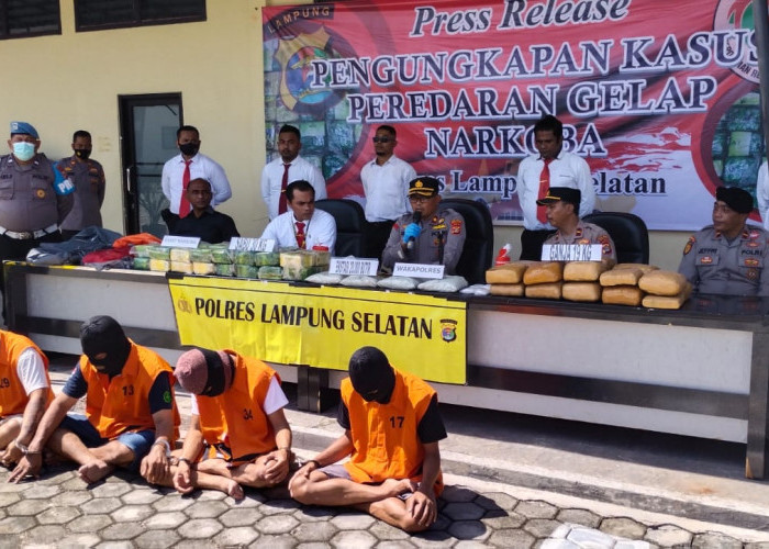 Penangkapan Narkoba di Polres Lamsel Hanya Sebatas Pengirim dan Penerima
