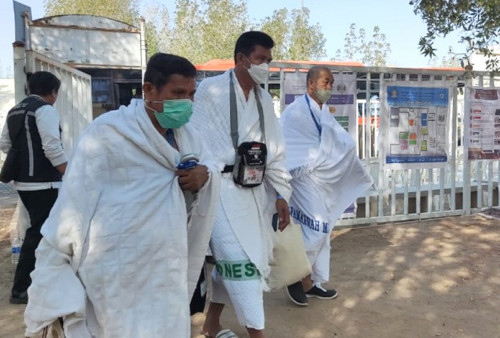 Talbiyah Menggema, Rombongan Pertama Calon Jemaah Haji Indonesia Tiba di Arafah