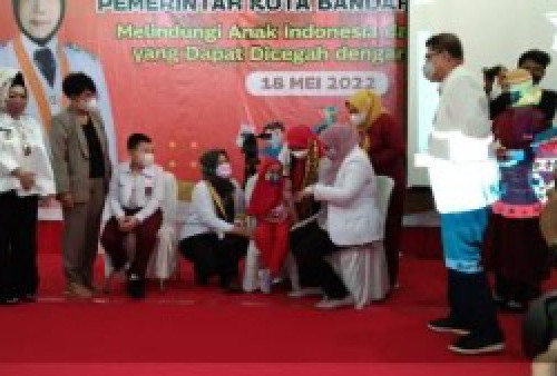 Bulan Imunisasi, di Lampung Ada 1.598.957 Anak Sasaran Imunisasi