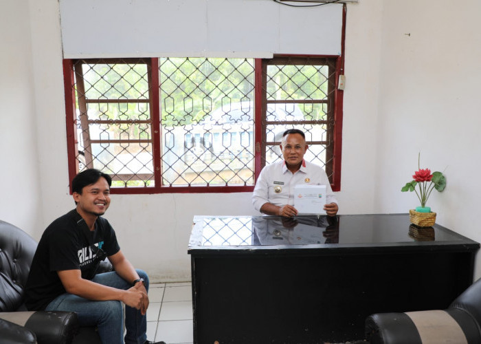 Nanang Ermanto Sidak Kantor PWI Lamsel, Ini yang Dilakukan Bupati