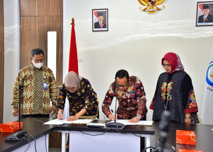 Pemkab Mesuji Satu-satunya di Lampung Teken MoU Pembangunan Balai Benih Ikan Air Tawar Dengan KKP-RI