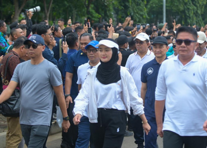 Keren! Mirza - Jihan di Barisan Paling Depan Geladi Kotor Pelantikan Kepala Daerah 