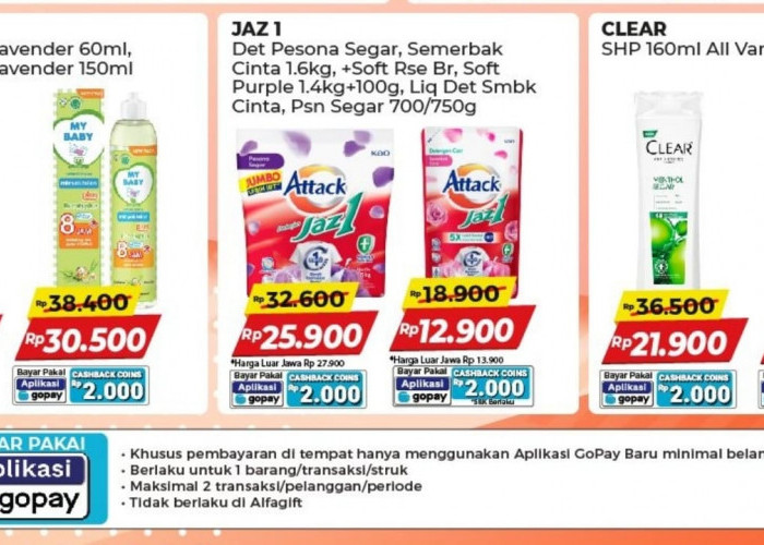Promo PSM Alfamart Khusus 6 Mei 2025, Ada Deterjen Murah Hingga Personal Care, Cek Produknya