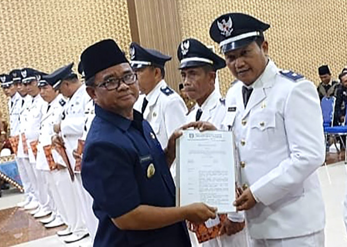 Gantikan Kapekon Mengundurkan Diri, Ini Daftar Penjabat Kepala Pekon di Pringsewu yang Baru Dilantik  