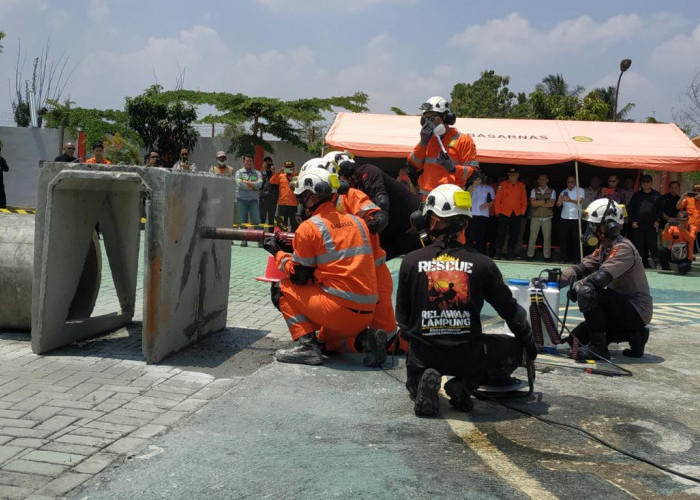 Tahun 2023, Basarnas Lampung Lakukan Operasi Penyelamatan 34 Kali, 538 Berhasil Selamat, 31 Orang Meninggal
