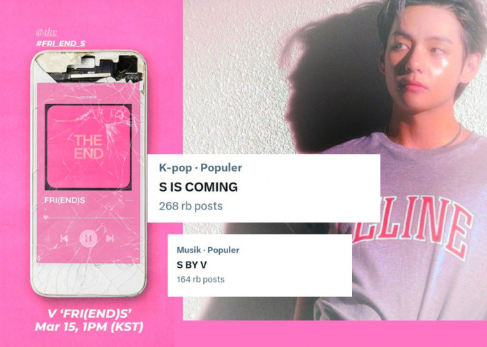 Rilis 15 Maret 2024, V BTS Kejutkan Penggemar Dengan Single Terbaru FRIENDS