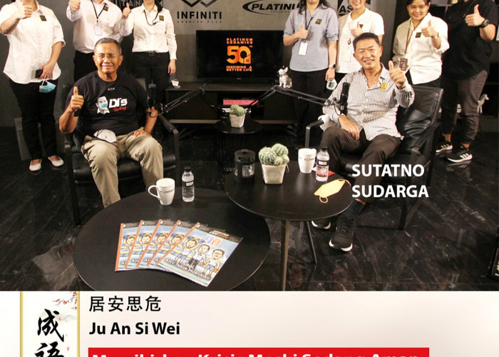 Cheng Yu Pilihan: Owner Platinum Ceramics Sutatno Sudarga, Ju An Si Wei